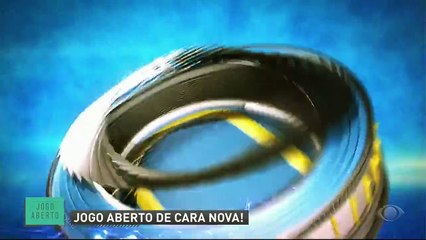 Veja os bastidores do novo cenário do Jogo Aberto