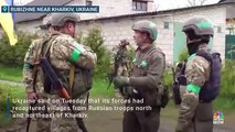 Ucrania recupera pueblos de las tropas rusas en los alrededores de Kharkiv