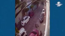 Conductor alcanza y atropella a ladrón en calles de Querétaro