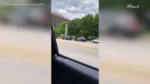 Escenas fuera del hospital tras el tiroteo en Tulsa