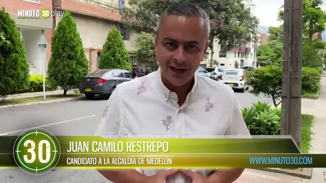 El excomisionado de paz y hoy candidato a la Alcaldía de Medellín Juan Camilo Restrepo se refirió a la posible excarcelación de jefes de bandas criminales