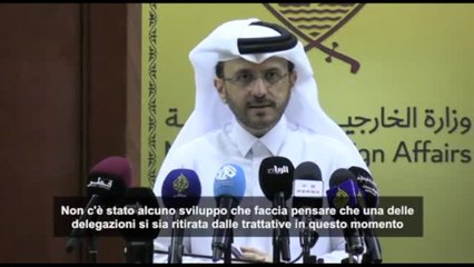 Qatar: "Negoziati su cessate il fuoco a Gaza ancora in corso a Doha"