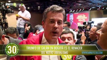 Triunfo de Galán en Bogotá es el renacer del Nuevo Liberalismo