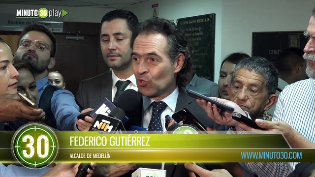 Fico Gutiérrez envió un mensaje al nuevo Concejo de Medellín