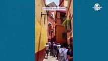 Cierran el emblemático Callejón del Beso en Guanajuato