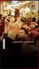 هتافات بعد إفطار المطرية دعمًا لغزة