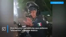Otro besotón por policías que pidieron “discreción” a pareja lésbica