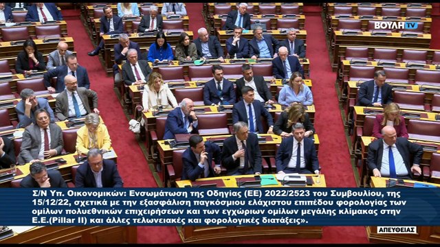 Η ομιλία του Μάκη Βορίδη στην Βουλή για την πρόταση δυσπιστίας