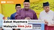 Sultan Selangor berkenan terima zakat Nuemera Malaysia RM4 juta
