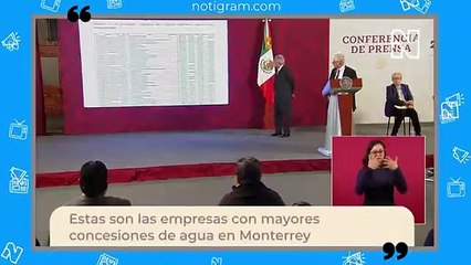 Tải video: Estas son las empresas con mayores concesiones de agua en Monterrey