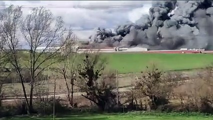 Incendio en Granjas Sagredo