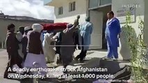 Los vídeos muestran la destrucción tras el terremoto de 5,9 grados que sacudió Afganistán