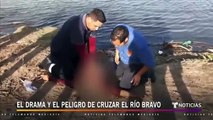 Rescatan sin vida a una mujer migrante en el río Bravo que intentaba cruzar a EE.UU.