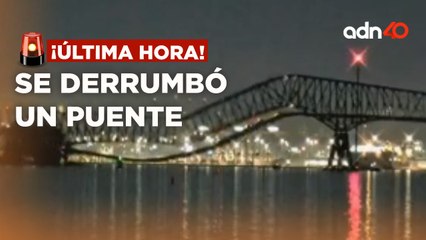 Download Video: ¡Última Hora! Se derrumba un puente en Baltimore, las imágenes son impactantes