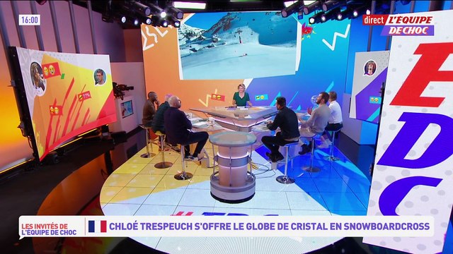 Sarrazin et Trespeuch, invités de L'Equipe de choc - Tous sports - Hiver