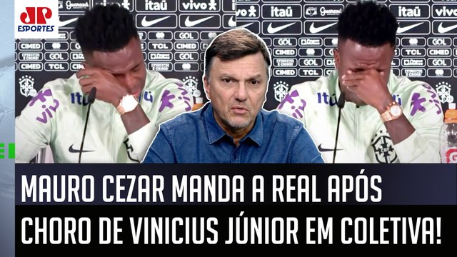 FALOU TUDO! ERA SÓ O QUE FALTAVA! O Vinicius Júnior... Mauro Cezar MANDA A REAL após CHORO!