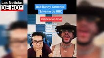 Bad Bunny canta Salvame de RBD (Expertos vocales piden que lo borre) Afirman que no sabe cantar