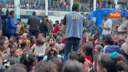 Le celebrazioni per l'inizio del Ramadan a Rafah