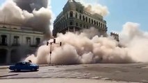 #VIDEO: Minutos después de la explosion en el Hotel Saratonga en Cuba