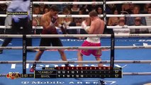 Round 7 Saúl 'Canelo' Álvarez vs Dmitry Bivol - PELEA COMPLETA