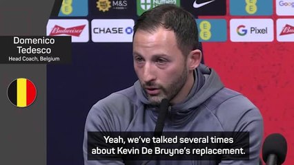 De Bruyne and Trossard 'irreplaceable' for Belgium - Tedesco