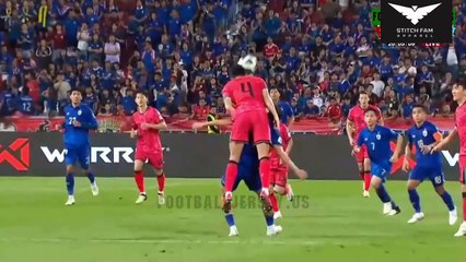Thailand vs South Korea 0-3 Highlights And Goals