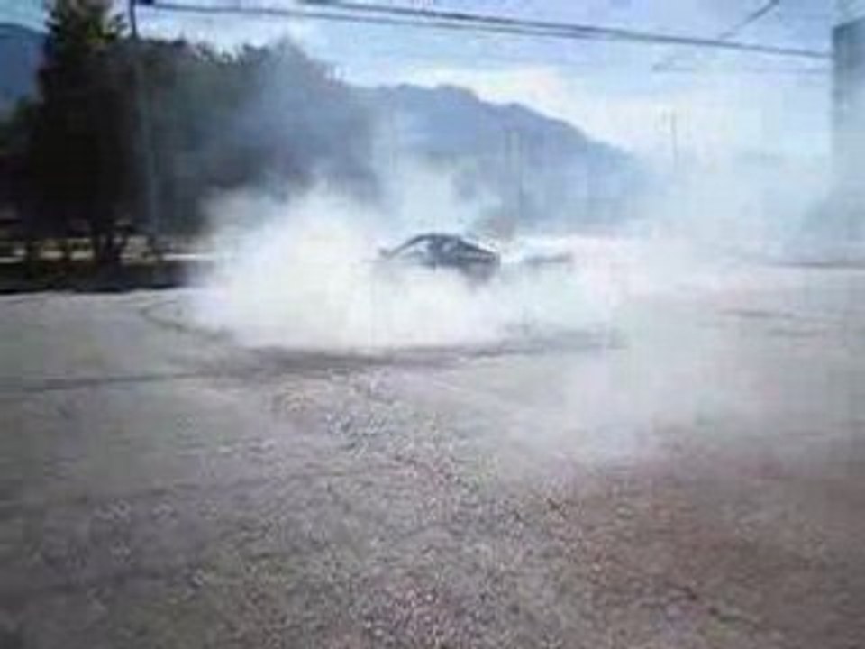 Ferrari burnout