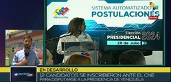 CNE finalizó inscripción de candidatos presidenciales en Venezuela