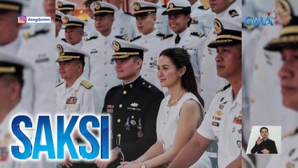 Download Video: Marian Rivera, proud sa pagtatapos ni Dingdong Dantes ng military training bilang reservist ng Philippine Navy | Saksi