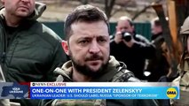 Entrevista exclusiva con el Presidente Zelenskyy mientras Ucrania hace un llamamiento a Estados Unidos