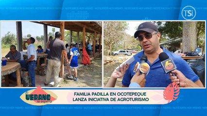 Familia Padilla lanza iniciativa de agroturismo,en Ocotepeque
