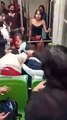 Video: Pelea entre mujeres en el metro de la CDMX