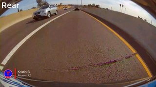 Dramatic Car Crash Caught On Tesla Camera | TeslaCam Live