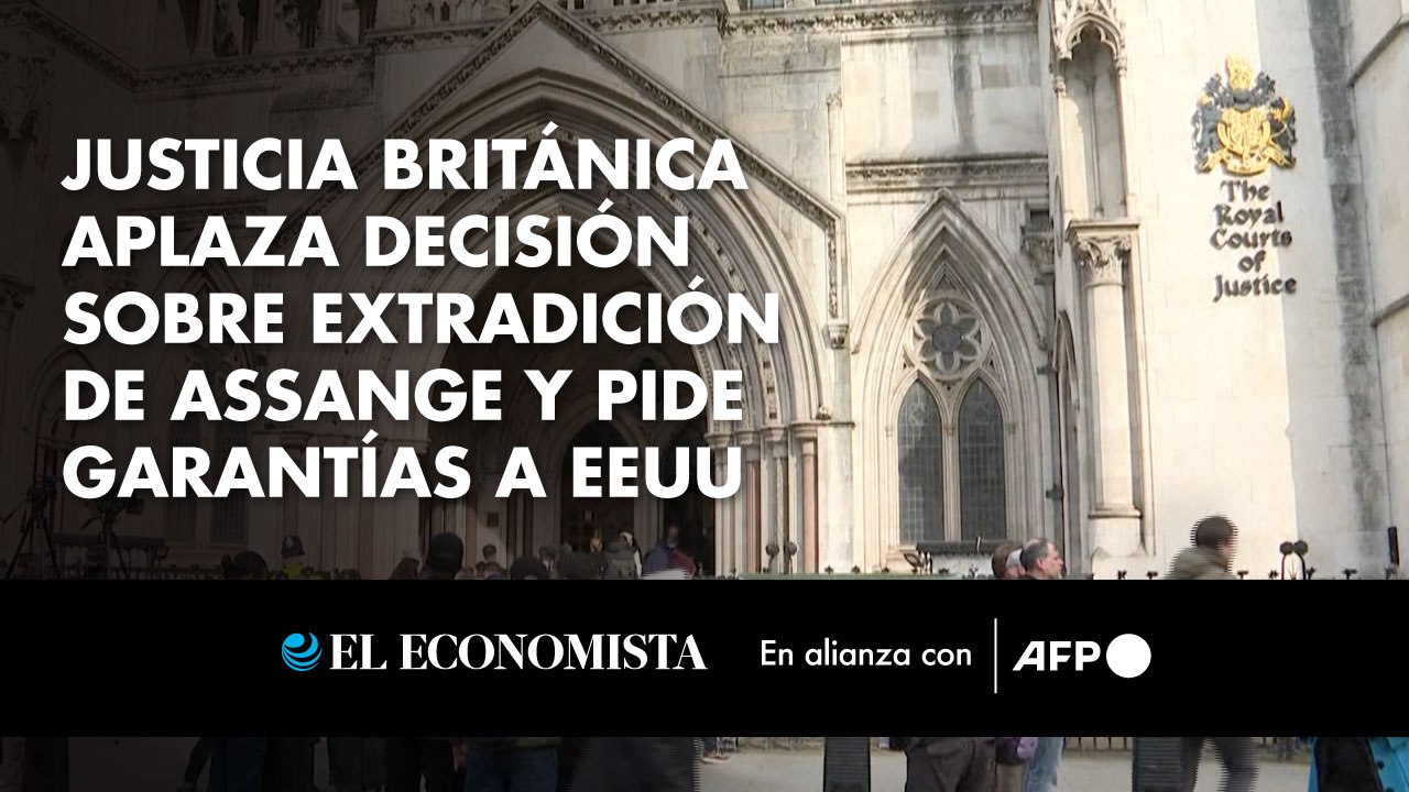 Justicia británica aplaza decisión sobre extradición de Assange y pide garantías a EEUU