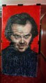 La asombrosa pintura de Jack Nicholson en El resplandor se vuelve viral