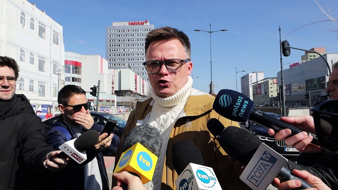 Spotkanie z Szymonem Hołownią w Łodzi.