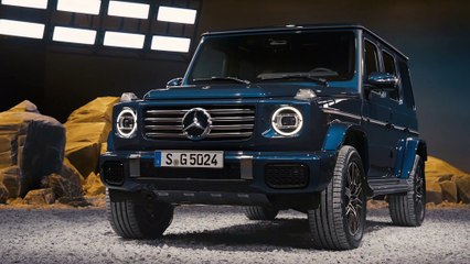 Le tout-terrain de luxe Mercedes-Benz Classe G embarque des systèmes d'entraînement électrifiés
