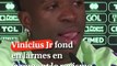 La #star du #RealMadrid et du #Brésil, #Vinicius Junior, n'a pu contenir ses #larmes en évoquant les insultes raciales dont il a été #victime ces dernières années