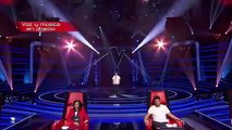 La Voz Antena 3 2022 - José Miguel Otero canta 'Parla piu piano' | Audiciones a ciegas |
