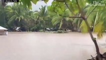 Inundaciones y corrimientos de tierra mortales en el sur de Filipinas por la llegada de la tormenta Nalgae