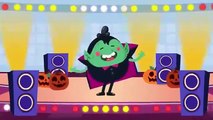 El Piso es lava version Halloween - The Kiboomers - Canciones para niños