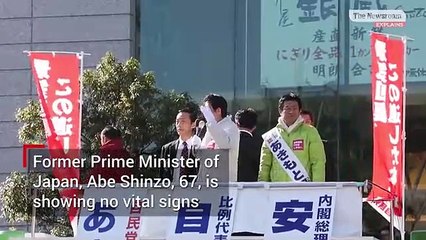 Download Video: El ex ministro japonés Shinzo Abe recibe un disparo durante su discurso