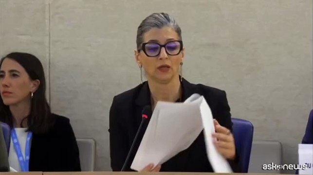 M.O., relatrice Onu accusa Israele di genocidio dei palestinesi