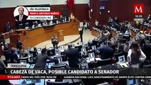 Cabeza de Vaca, posible candidato a senador de Tamaulipas