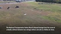 Víctimas del espectáculo aéreo de Texas; se publican nuevas imágenes