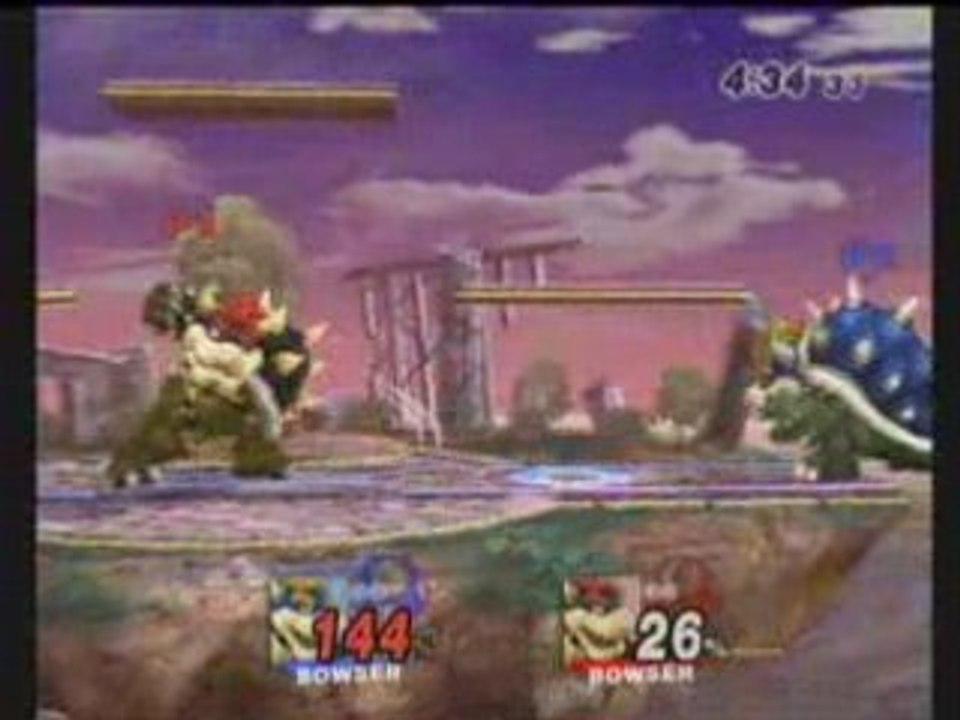 Brawl SN3S (Bowser) Vs. Infernoblaze (Bowser)