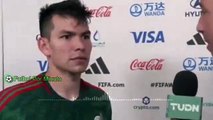 Reacción de Chucky Lozano tras la eliminación de México del Mundial