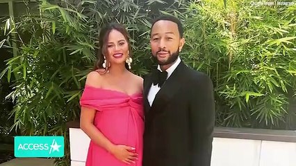 Descargar video: Los hijos de John Legend y Chrissy Teigen, Luna y Miles, visitan el plató de 'The Voice'