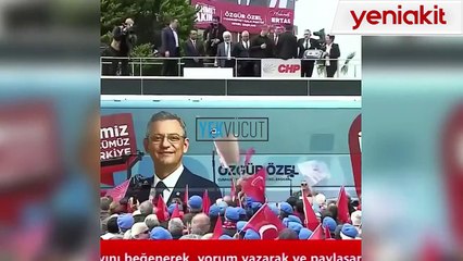 CHP'nin Balıkesir Edremit mitinginde ezan gafı! Mikrofonu açık unuttular