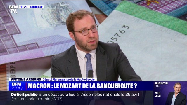 Déficit public: Nous avons besoin d'ajuster nos dépenses en responsabilité , affirme Antoine Armand (Renaissance)